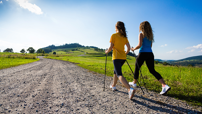 Glucosamin træning gåture powerwalk